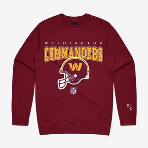 Washington Commanders Crewneck Sweater - Maroon